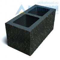 блок облицовочный фасадный угловой двухпустотный 190х188х390 мм черный а-строй Пушкино купить